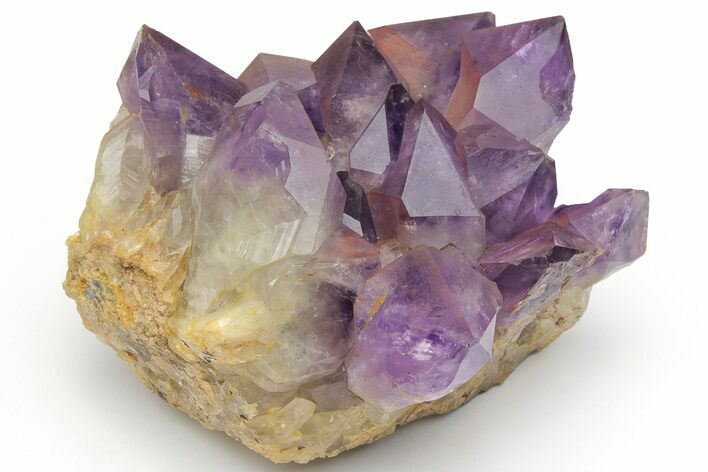 Deep Purple Amethyst Crystal Cluster - DR Congo #223271